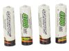 4 db újratölthető akkumlátor 4700mah AA