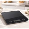 Pontos Elektronikus  üveg felüleű konyhai mérleg, lcd kijelzővel, 5 kg