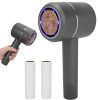 Nagy méretű USB- s textilborotva LED világítással