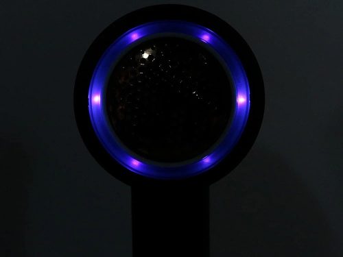 Nagy méretű USB- s textilborotva LED világítással