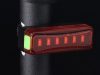 Kerékpár lámpa készlet első, hátsó led lámpa USB