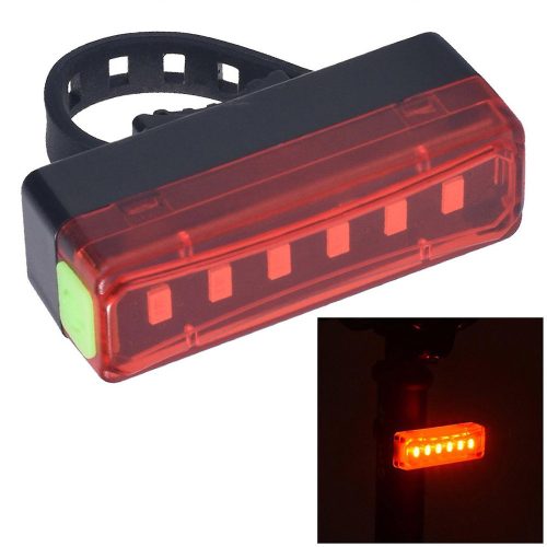 Hátsó kerékpár lámpa usb kerékpár fény