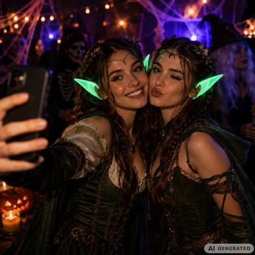 Fluoreszkáló Szilikon tünde fülek, jelmez bálra, cosplay jelmezhez