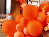 Készlet halloween lufi fekete narancssárga 20db