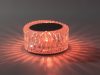 Kristály asztali lámpa led rgb usb távirányítóval
