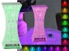Kristály asztali lámpa led rgb usb távirányítóval