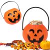 Halloween vödör tök édességtartály nagy