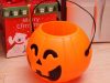 Halloween vödör tök édességtartály nagy