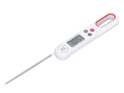 LCD konyhai tűhőmérő összecsukható szondával, 300 °C