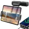 Fejtámlára rögzíthető autós tablet, telefon tartó - állítható