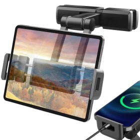   Fejtámlára rögzíthető autós tablet, telefon tartó - állítható