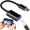 Adapter usb-c-ről usb-a 3.0-ra otg szilárd telefonra szilárd