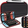 Tok nintendo switch konzolhoz tágas védő tok megerősített