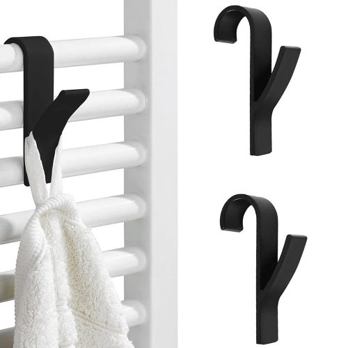 2x fürdőszoba felakasztás hook radiátorhoz, radiátorhoz és fürdőszobai törölköző felakasztási készlethez