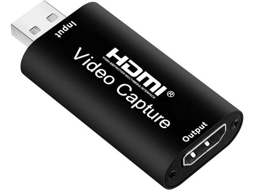 HDMI Videorögzítő Adapter Élő Streameléshez - USB Video Capture Kártya 4K / 1080p