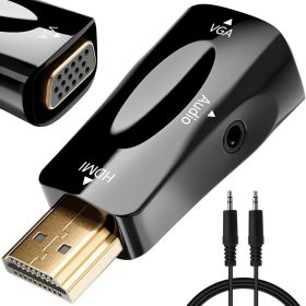   HDMI-VGA konverter hangkimenettel – Laptop összekötése monitorral, projektorral