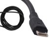 Erős hosszú töltő kábel usb-c típusú 140 cm, fekete