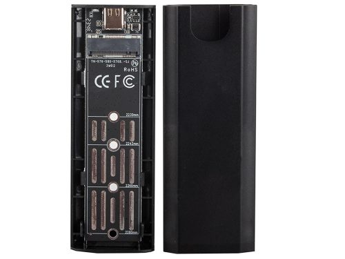 Hdd adapter box m.2 sata ngff usb 3.1 usb typ-c 2230-2280mm