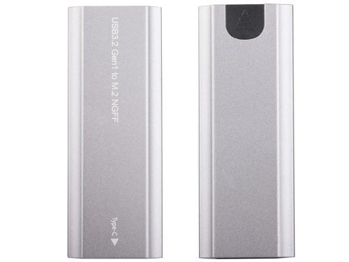 Hdd adapter box m.2 sata ngff usb 3.1 usb typ-c 2230-2280mm