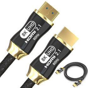   Hdmi 2.1 videókábel ultra nagy sebességű 8k 60hz 4k 120hz hq gold 1.5m
