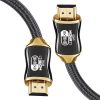 Hdmi 2.1 videókábel ultra nagy sebességű 8k 60hz 4k 120hz hq gold 2m