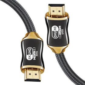   Hdmi 2.1 videókábel ultra nagy sebességű 8k 60hz 4k 120hz hq gold 2m