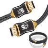 Hdmi 2.1 videókábel ultra nagy sebességű 8k 60hz 4k 120hz hq arany 3m