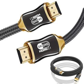   Hdmi 2.1 videókábel ultra nagy sebességű 8k 60hz 4k 120hz hq arany 3m