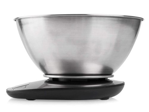 Elektronikus konyhai mérleg mérő tállal - 5kg/1g
