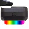Napkollektoros kerti led fény rgb lépcsőre, teraszra, kerítésre, szürkület érzékelővel