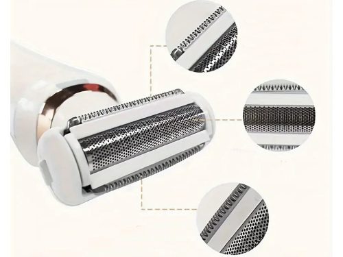 Női borotva epilátor test trimmer usb nedves száraz aku