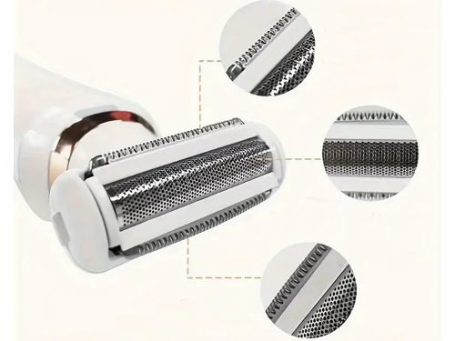 Multifunkciós női borotva és testborotva – Akkumulátoros, vízálló, USB töltéssel