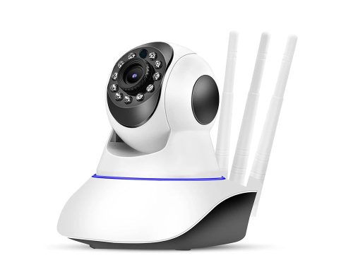 Vezeték Nélküli Okos Babafigyelő és Kisállat Kamera - Mobilról Vezérelhető WiFi IP Kamera
