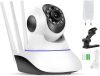 Vezeték Nélküli Okos Babafigyelő és Kisállat Kamera - Mobilról Vezérelhető WiFi IP Kamera