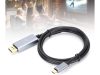 Displayport usb typ-c 1.4 video audio usb-c 8k 4k 2k kábel 1.8m