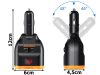 12-24v-os aljzatelosztó 2xusb-a 1xusb-c qc 3.0 80w töltő