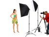 Stúdió Softbox Szett 2x135W – 50x70 cm Folyamatos Fényű Fotó és Videó Lámpa Állvánnyal