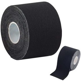 Kineziológiai taping szalag 5 cm x 5 m fekete sporttapasz