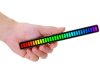 Usb vezetett hangválasz többszínű neon szalag rgb led villogó elem