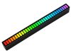 Usb vezetett hangválasz többszínű neon szalag rgb led villogó elem