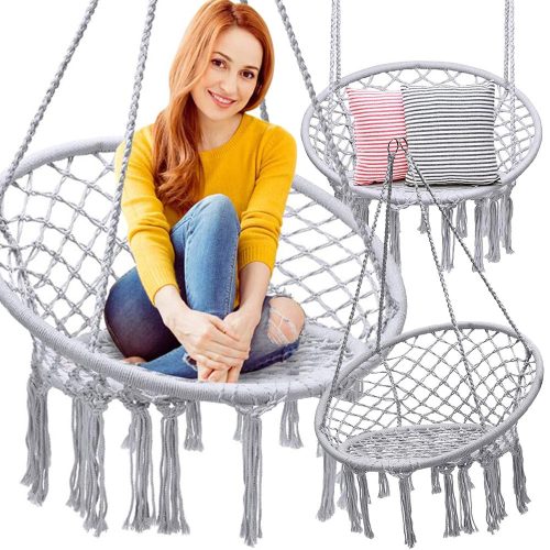 Karosszék hinta gólyafészek hinta boho