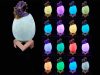 Dinoszaurusz éjszakai fény triceratops tojás rgb led világító tojás gyerekeknek