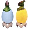 Éjszakai fény dinoszaurusz dinó tojás rgb led tojás fény gyerekeknek