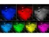 Autó beltéri 6 led lámpa rgb világítás vezeték nélküli