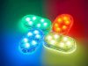 Autó beltéri 6 led lámpa rgb világítás vezeték nélküli