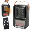 Faerlka thermo fűtőtest elektromos fűtőtest termosztát 500w kandalló stabil