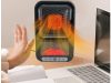 Faerlka thermo fűtőtest elektromos fűtőtest termosztát 500w kandalló stabil