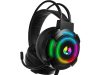 Vezetékes gamer fejhallgató led rgb háttérvilágítással, mikrofonnal 5.1