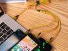 3in1 usb kábel telefonhoz villám kábel iphone micro usb type-c 1.2m