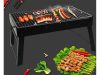 Utazó grill hordozható összecsukható faszén kemping grill